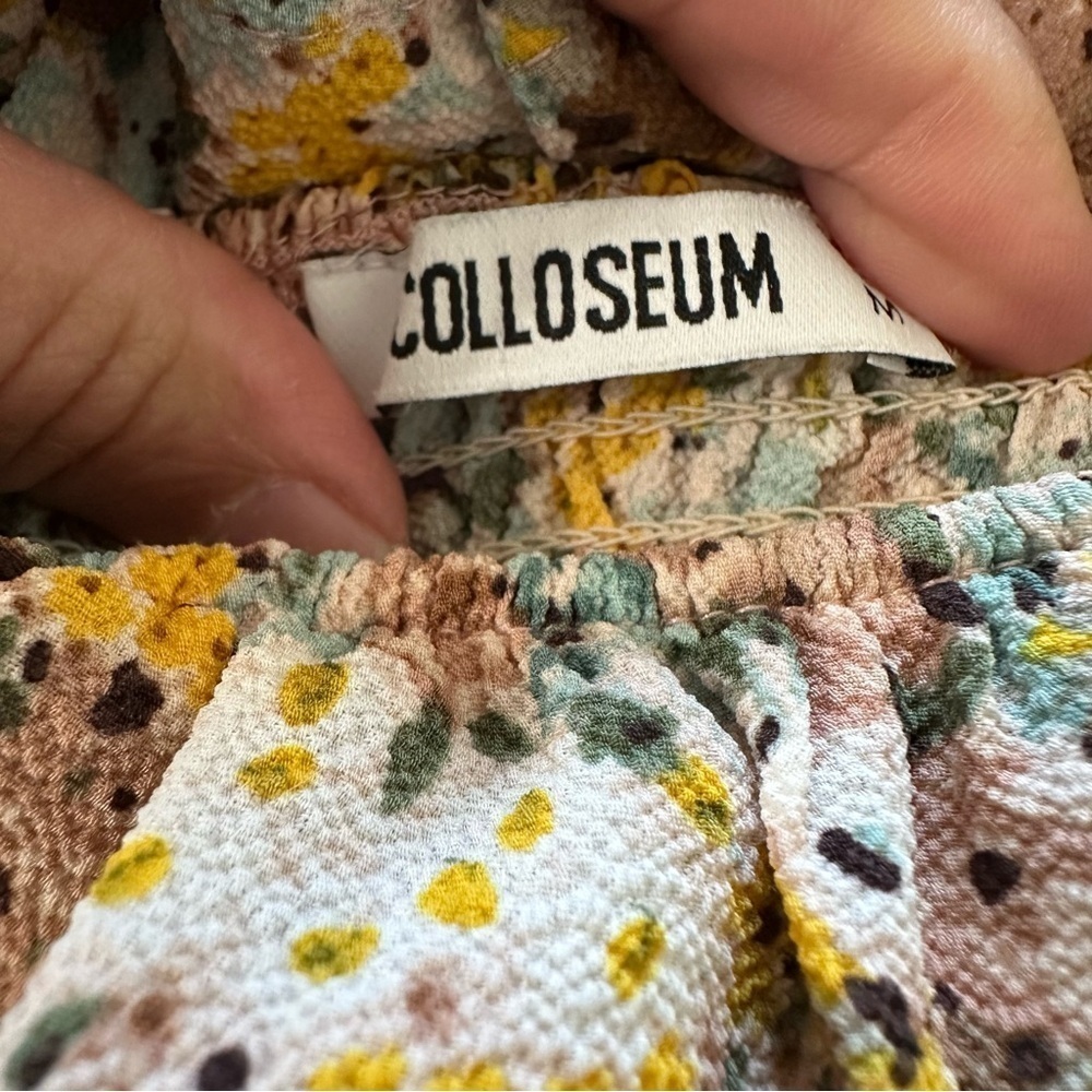 Yellow Ruffled Off-the-Shoulder Sundress - Picture 4 of 5